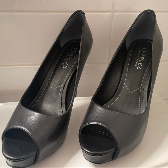 Charles David Fox Peep Toe Pumps - Picture 5 of 5